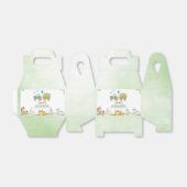 Grüne Traktorfarm Animals Birthday Gevor Box Geschenkschachtel (Ungefaltet)