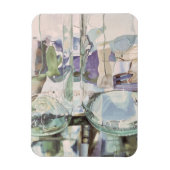 Grüne Transparenz Magnet (Vertikal)