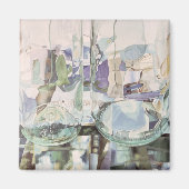 Grüne Transparenz Magnet (Vorne)