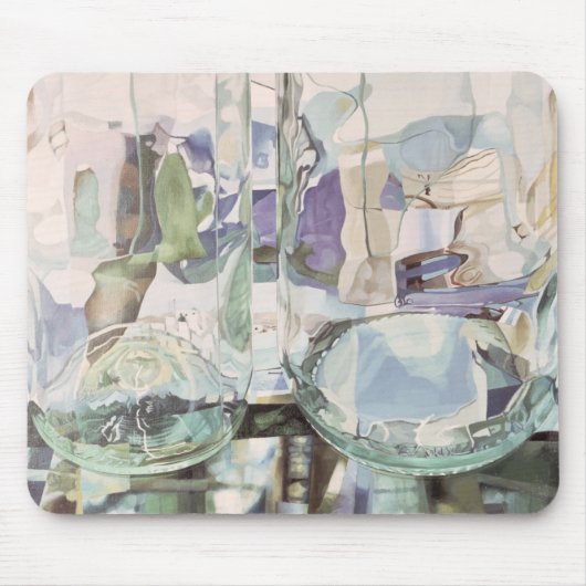 Grüne Transparenz Mousepad (Vorne)