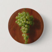 Grüne Trauben Button (Vorderseite)