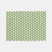 Grüne Trauben Fleece Blanket (Vorderseite (Horizontal))
