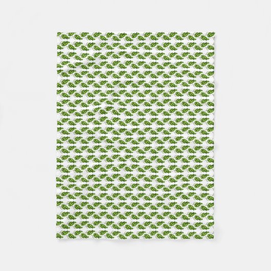 Grüne Trauben Fleece Blanket (Vorderseite)