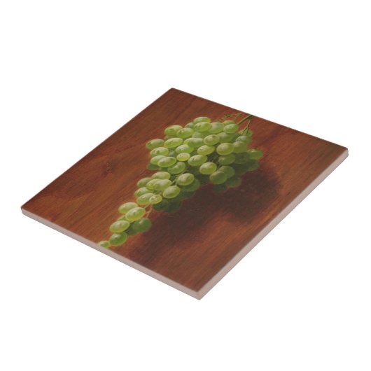 Grüne Trauben Fliese (Seite)