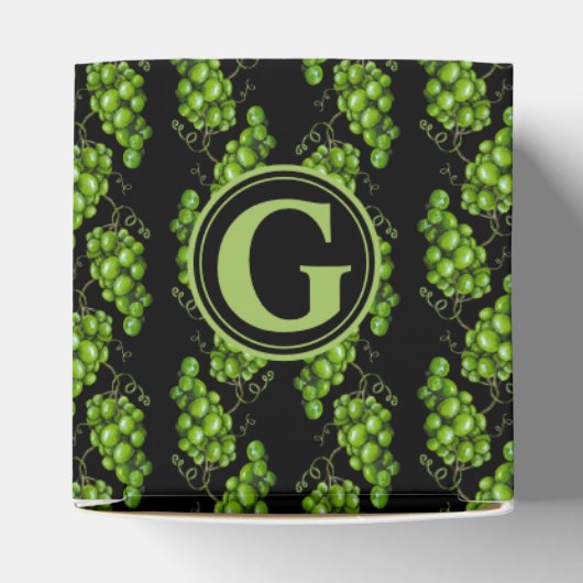 Grüne Trauben Geschenkschachtel (Oben)