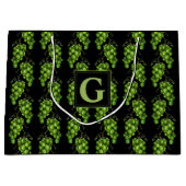 Grüne Trauben Große Geschenktasche Geschenktüte (Vorderseite)
