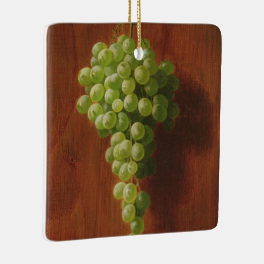 Grüne Trauben Keramikornament (Rechts)