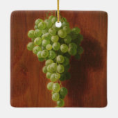 Grüne Trauben Keramikornament (Rückseite)