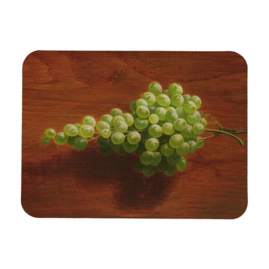 Grüne Trauben Magnet (Horizontal)