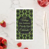 Grüne Trauben Napkin Serviette (Beispiel)