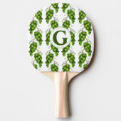 Grüne Trauben Ping Pong Paddle Tischtennis Schläger (Rückseite)