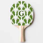 Grüne Trauben Ping Pong Paddle Tischtennis Schläger (Vorderseite)