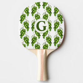 Grüne Trauben Ping Pong Paddle Tischtennis Schläger