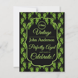 Grüne Trauben Postkarte