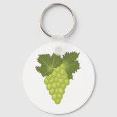 Grüne Trauben Schlüsselanhänger (Vorderseite)
