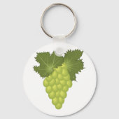 Grüne Trauben Schlüsselanhänger (Rückseite)