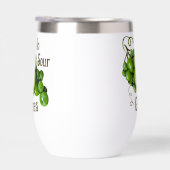 Grüne Trauben Wein Tumbler (Rechts)