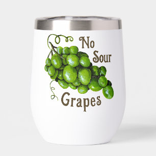 Grüne Trauben Wein Tumbler