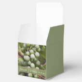 Grüne Trauben Weinberg Hochzeit Geschenkschachtel (Geöffnet)
