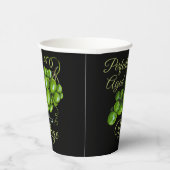 Grüne Traubenpapier-Cup Pappbecher (Rechts)
