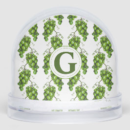 Grüne Traubenschneeglobe Schneekugeln