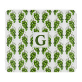 Grüne Traubenschneider Schneidebrett (Vorderseite)