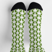 Grüne Traubensocken Crew Socken (Oben)