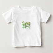 Grüne Träume Baby T-shirt (Vorderseite)