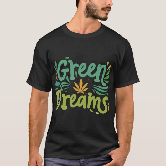Grüne Träume T-Shirt (Vorderseite)