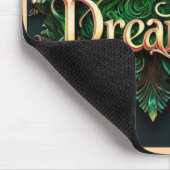 "Grüne Träume vor uns" Mousepad (Ecke)