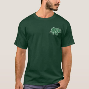 Grüne Triceratops Accent Men's T - Shirt