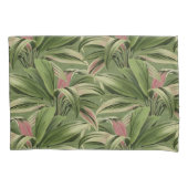 Grüne Tropenpalme Kissenbezug (Vorderseite-Links)