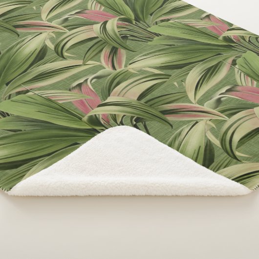 Grüne Tropenpalme Sherpadecke (3/4)