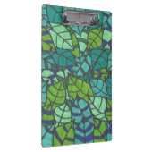 Grüne tropische Blätter Klemmbrett (Rechts)