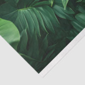 Grüne tropische Blätter Seidenpapier (Ausschnitt)