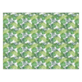 Grüne tropische Blätter Tischdecke