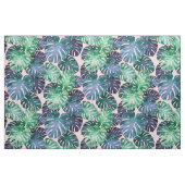 Grüne tropische Monstera-Blätter Stoff (Fat Quarter (45,7 x 55,9 cm))