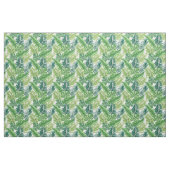 Grüne tropische Palmen Banana Monstera Blätter Stoff (Fat Quarter (45,7 x 55,9 cm))