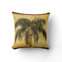 Grüne tropische Palmen Hawaii Vintage Palmen