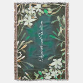 Grüne tropische Pflanze botanischer, individualisi Decke (Vorderseite Vertikal)