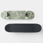 Grüne Tulpentapete Skateboard (Horizontal)