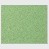 Grüne Tupfen Geschenkpapier (Flach)