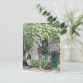 Grüne Tür ©2008 Postkarte (Stehend Vorderseite)