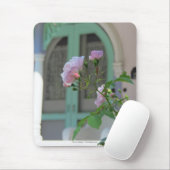 Grüne Tür und Rose - Martha's Vineyard Mousepad (Mit Mouse)