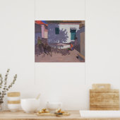 Grüne Tür und Schatten Lesbos 1996 Poster (Küche)