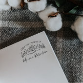 Grüne Typografie botanisch aus der Bibliothek Permastempel