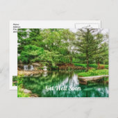 Grüne Überlegungen im Frühjahr werden bald gut Postkarte (Vorne/Hinten)