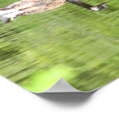 Grüne Überlegungen Poster (Ecke)