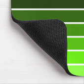 grüne Uhr Mousepad (Ecke)