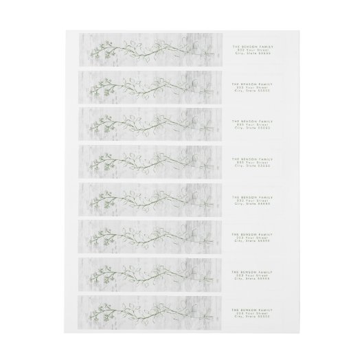 Grüne Umrandung des Botanischen Sketches um das Ad (Bogen)